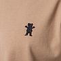 Polera Hombre Grizzly Griptape Embroidered OG Bear Beige
