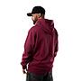 Polerón Full Zip Hombre Grizzly Griptape Embroidered OG Bear Burgundy