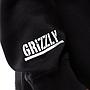 Polerón Full Zip Hombre Grizzly Griptape Embroidered OG Bear Negro