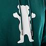 Polerón Hombre Grizzly Griptape OG Bear Verde Blanco