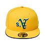 Jockey Gorra New Era 59FIFTY Oakland Athletics Upside Down
