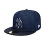 Jockey Gorro New Era 59FIFTY New York Yankees MLB Denim 2Tone