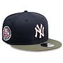 Jockey Gorro New Era 9FIFTY New York Yankees Navy Verde