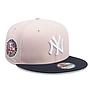 Jockey Gorro New Era 9FIFTY New York Yankees Navy Rosado