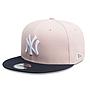 Jockey Gorro New Era 9FIFTY New York Yankees Navy Rosado