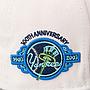 Jockey Gorro New Era 59FIFTY New York Yankees MLB Chrome White Off