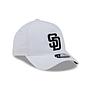 Jockey Gorro New Era 9FORTY San Diego Padres Blanco