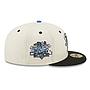 Jockey Gorro New Era 59FIFTY Oakland Athletics MLB Chrome Black