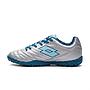 Zapatilla Baby Fútbol Juvenil Lotto - Stadio 705 TF JR Gris Celeste