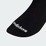 Sixpack Calcetines Adidas Negros Bailarinas Delgadas Logo Lineal