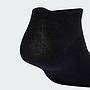 Sixpack Calcetines Adidas Negros Bailarinas Delgadas Logo Lineal