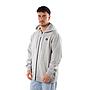 POLERON FULL ZIPPER HANG LOOSE HOMBRE GRIS