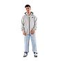 POLERON FULL ZIPPER HANG LOOSE HOMBRE GRIS