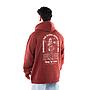 POLERON HOODIE HANG LOOSE HOMBRE CAFE