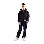 Polerón Hombre Hang Loose Full Zipper Black Essencial