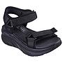 Sandalias Mujer Skechers D'Lux Walker - Pretty Field Negro