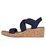 Sandalia Mujer Skechers Arch Fit Beverlee Love Sparks Azul