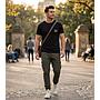 Polera Hombre Osiris Bear Negro