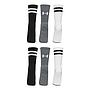 Sixpack Pack 6 Pares Calcetines Under Armour Essential Crew Blanco