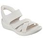 Sandalias Urbanas Mujer Skechers Arya - Cooling Off Blanco
