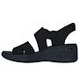 Sandalias Urbanas Mujer Skechers Pier-Lite - Slip On By Negro