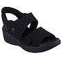 Sandalias Urbanas Mujer Skechers Pier-Lite - Slip On By Negro