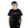Polera manga corta niño spitfire bighead sfw negra