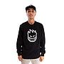 Polerón Negro Crew Unisex Spitfire Hombre