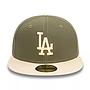 Gorra 59Fifty Los Angeles Dodgers MLB Verde Color Block