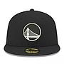 Gorra New Era 59FIFTY Golden State Warriors NBA Clásicos Negra – Original