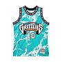 Camiseta Mitchell and Ness Vancouver Memphis Grizzlies Mike Bibby 10 Marble