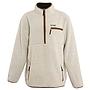 Polerón Hombre Nixon Sherpa Half Zip Beige Brown