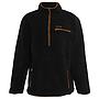 Polerón Hombre Nixon Sherpa Half Zip Negro Brown