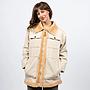 Chaqueta Sherpa Mujer Reef Buttons Beige
