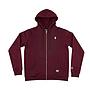 Polerón Full Zip Hombre Grizzly Griptape Embroidered OG Bear Burgundy