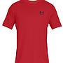 Polera Manga Corta Lifestyle Hombre Under Armour Rojo