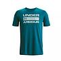 Polera Manga Corta Lifestyle Hombre Under Armour Turquesa