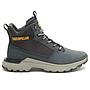 Zapatilla Con Caña CAT Hombre Sneaker Colorado Gris