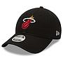 Jockey Gorro New Era Mujer Class Two-Tone Miami Heat NBA Black