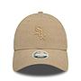 Jockey Gorro New Era Mujer 9Forty Chicago White Sox MLB Ruching Beige