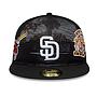 Jockey Gorra New Era 59Fifty San Diego Padres Aop Mesh Negro