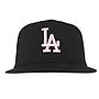 Jockey Gorro New Era 59FIFTY Los Angeles Dodgers 75th Anniversary Chrome Black