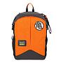 Mochila Dragon Ball Z Juvenil Negro Naranja DBZ115