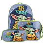 Set Mochilas 3 en 1 Star Wars Grogu Infantil