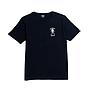 Polera CIRCA Shoes Tee Negra Algodón