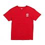 Polera CIRCA Break Up Tee Roja Oversize Algodón