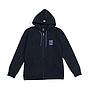 Polerón CIRCA Break Up Zip Oversize Negro