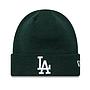 Beanie New Era Los Angeles Dodgers MLB League Essentials Dark Green