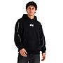 Polerón Hombre Whatup Hoodie Black Tiny Logo White