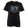 Polera Colo Colo Urbano "Escudo Plateado" Negra